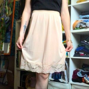 Vintage slip skirt